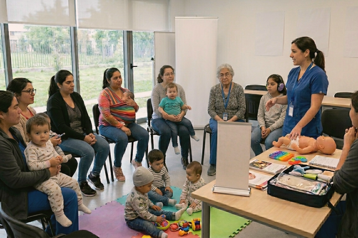 Espacio de salud y acompañamiento con familias y equipos profesionales